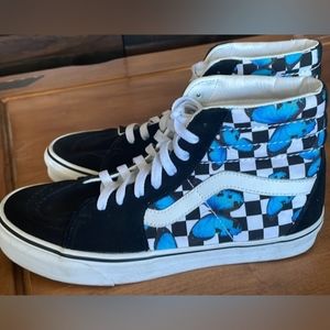 Vans off the wall Butterfly patter size 10 women's